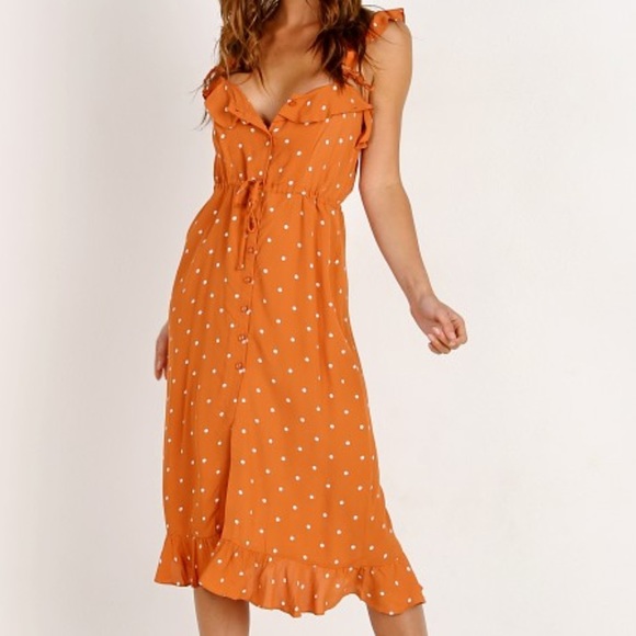 For Love And Lemons Dresses & Skirts - For Love & Lemons | Natalia Dot MIDI Dress